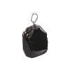 Obsidian stone pendant #186