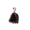 Obsidian stone pendant #186
