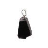 Obsidian stone pendant #186