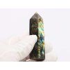 Obelisk Labradorit špica 74 g - 7,8 cm #D170