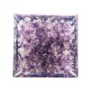 Piramida orgonitowa Ametyst kamienie 5x5 cm #OR010