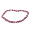 Náramek Rubín - fazetovaný - 4 mm kuličky #926 - z přírodních kamenů