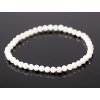 Bransoletka Perłowa - 4 mm fasetowane kulki #928 - z naturalnych materiałów