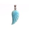 Larimar zawieszka Skrzydło Ag 925 - 4,3 g 30x15 mm #L68