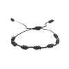Kabbalah ochranný náramek 7 uzlů černá šňůrka #950