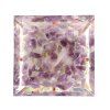 Orgonite pyramid 6x6 cm Amethyst + Olivine tree #OR058