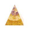 Orgonit-Pyramide 6x6 cm Amethyst-Baum #OR061