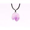 Amethyst stone pendant #748