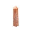 Sunstone obelisk – spire 109g - 9,4 cm #D233