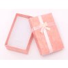 Pudełko prezentowe różowe 8x5x3 cm z kokardką #ZM03