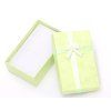 Light green gift box 8x5x3 cm with bow #ZB93