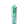 Obelisk malachitowy szpic 65 g - 78 mm #D260