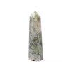 Obelisk Agat mszysty – iglica 93g - 9,8 cm #D276