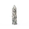 Obelisk Achát mechový špice 103 g - 9,8 cm #D278