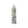 Obelisk Agat mszysty – iglica 103g - 9,8 cm #D278
