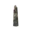 Obelisk Agat mszysty – iglica 73g - 8,8 cm #D285