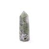 Moss agate obelisk – spire 93g - 8,7 cm #D290