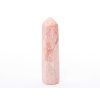 Obelisk Opal różowy andyjski – iglica 7 - 9 cm #ZB99