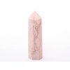 Obelisk Opal różowy andyjski – iglica 7 - 9 cm #ZB99