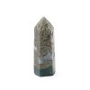 Obelisk z agatu mchowego, szpiczasty, 94 g - 8,1 cm #D297