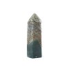 Obelisk z agatu mchowego, szpiczasty, 94 g - 8,1 cm #D297