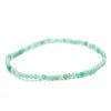 Bracelet Emerald – 3 mm beads #962 from natural stones