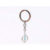 Larimar stone keyring #ZB154 keyring