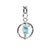 Larimar stone keyring #ZB154 keyring
