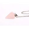 Divination mat + rose quartz pendulum #ZB177 set for witches
