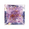Orgonit pyramída 5x5 cm Ametyst kamene + strom Lapis Lazuli #OR114