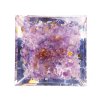 Orgonit pyramida 5x5 cm Ametyst kameny + strom Lapis Lazuli #OR114