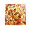 Orgonite pyramid 3x3 cm Red agate stones + spiral #OR126