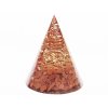 Orgonit stożek 6x5 cm Jaspis + spirala #OR133