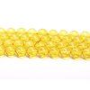 Natural amber beads 6 mm, string 41 cm, 67 beads #ZB227