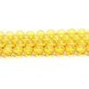 Natural amber beads 6 mm, string 41 cm, 67 beads #ZB227