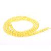 Natural amber beads 5 mm string 40 cm 78 beads #ZB230