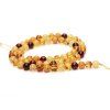 Natural amber beads 6 mm string 40 cm 64 beads #ZB231