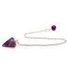 Divination mat + amethyst pendulum (mat 2x) #ZB303 set for witches
