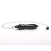 Pendulum Black agate - length 24 cm #ZB240
