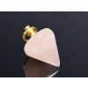 Pendulum Rose quartz pyramid 40 mm #ZB252