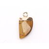 Tygří Oko fasetový přívěsek Žraločí zub 20x10 mm #ZB269