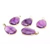 Ametyst přívěsek 25x18 mm #ZB283