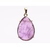 Ametyst přívěsek 25x18 mm #ZB283
