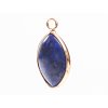 Lapis Lazuli přívěsek tvar kapky 25x18 mm #ZB284 oboustranně leštěný
