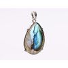 Labradorite pendant 25x18 mm #ZB287