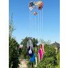 Windspiel Herz Lebensbaum mit Achatscheibchen #779