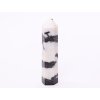 Obelisk Jaspis zebra 90 g špice - 99 mm #D384