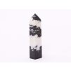 Obelisk Jaspis zebra 88 g špice - 8,6 cm #D385