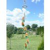 Wind chime Red-green agate 70 cm #712