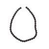 Lava 8 mm strand 38 cm 47 beads #S1